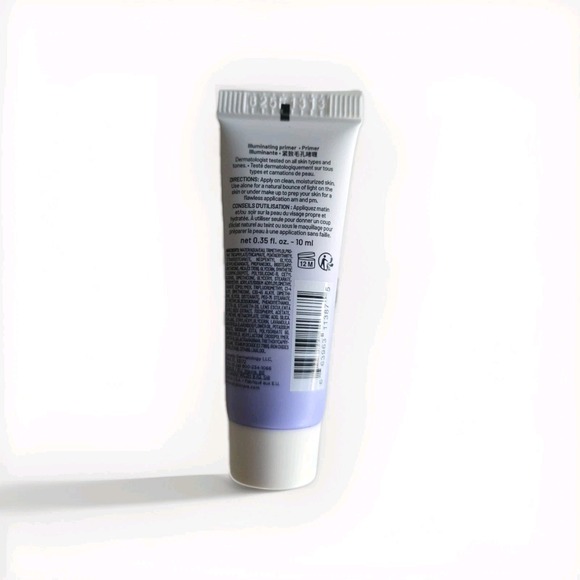 3PK Dr Brandt PORES NO MORE LUMINIZER PRIMER 10ml Each Travel Lot - Picture 2 of 2